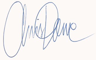 Chris Dawe's signature
